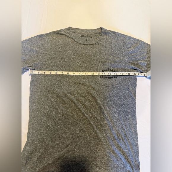 Boulevard Brewing Co. Heather Grey Pocket Tee – S | PalmerCash | NWOT - Picture 5 of 8